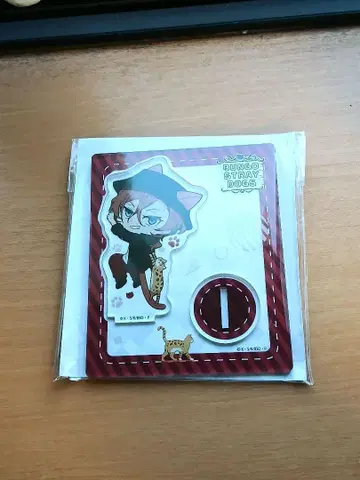 문호 스트레이 독스 나카하라 츄야 아크릴 스탠드 고양이 귀