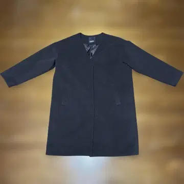 HK WORK'S LONDON 다크 브라운 체스터 코트