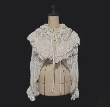 riliy vintage 볼레로 블라우스