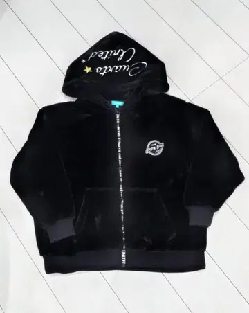 Cuarto UNITED 블랙 후드티