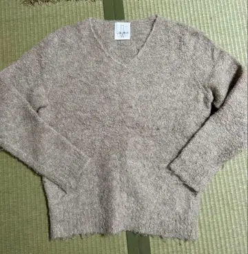 LOUNIE 베이지 니트 스웨터 F