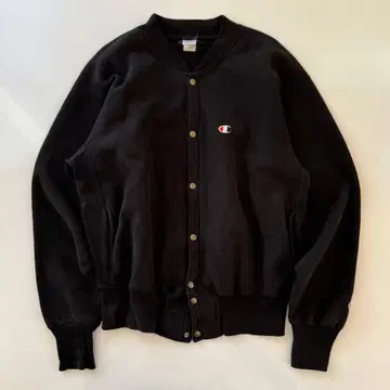 90s Champion 스냅 버튼 블랙 멕시코제