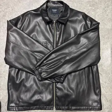 BEAMS 가죽 자켓 블랙 L 사이즈