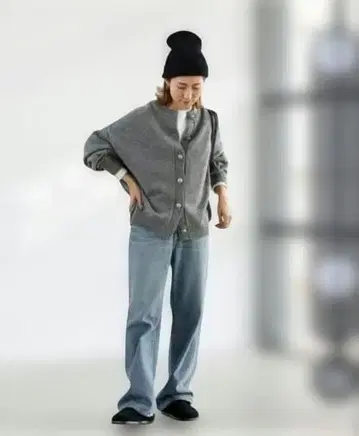 FRAMe WORK 메탈 버튼 2WAY 가디건