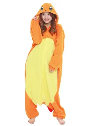 자크 플리스 인형옷 리자몽 프리 사이즈 성인용