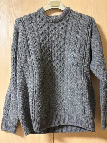 CARRAIGDONN / 캐레이그돈 케이블 니트 아일랜드 제