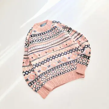 NECESSARY HAND MADE KNIT 노르딕 스웨터 B8