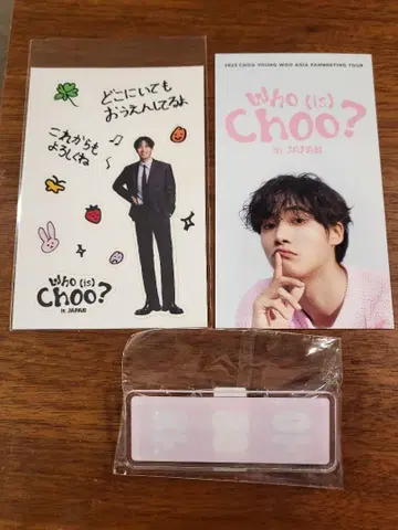 추영우 가챠가챠 네임택 씰 팬클럽 혜택 카드