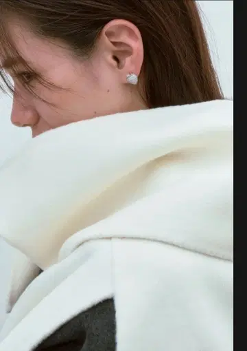 데콜테 스톨 미사용 새상품 아이보리