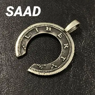 SAAD (사드) LIBERTY (리버티) 말발굽 펜던트 탑 실버