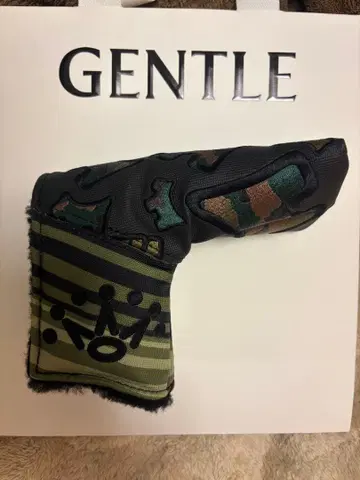 캐머런 패치워크 퍼터용 골프헤드커버 카모 패턴