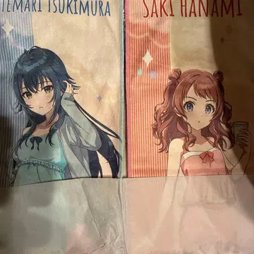 학원 아이돌 마스터 플러스 세트 타월