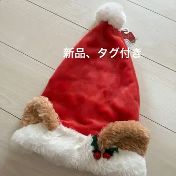 새상품 더피 산타 모자 팬캡 디즈니씨 크리스마스