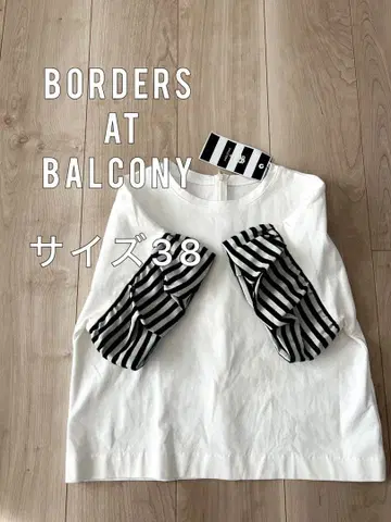 [ 새상품급 ] BORDERS at BALCONY 보더 택 포함 38