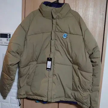 SANTACRUZ 산타크루즈 리버서블 자켓 다운 자켓