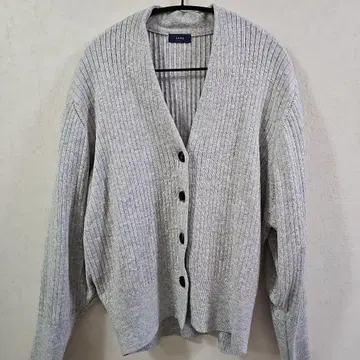 쉽스 SHIPS 코쿤 리브 V넥 가디건