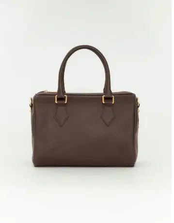 다크 브라운 핸드백