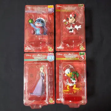 Happy 복권 디즈니 Christmas ornament 2025 4종