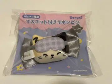로손 한정판 zeroni 마스코트 부착 리본 핀 유니니 rinini