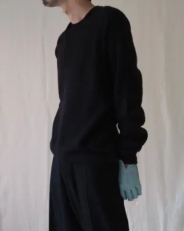 00s 갤러리 라파예트 캐시미어 스웨터 블랙