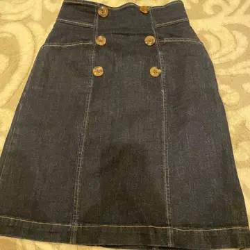 에디트 콜론 데님 스커트 S 사이즈