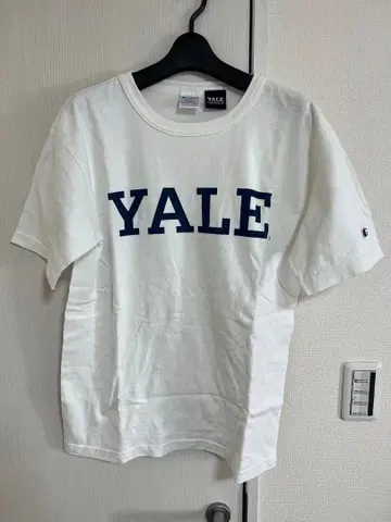 Champion Yale 대학 T셔츠 M 화이트 챔피온
