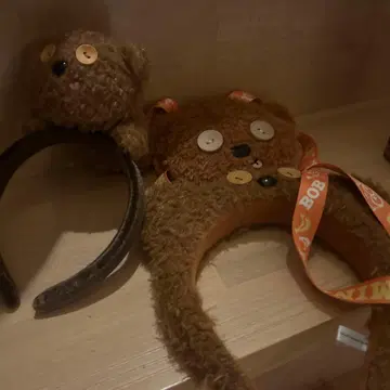 곰 귀 머리띠 3세트