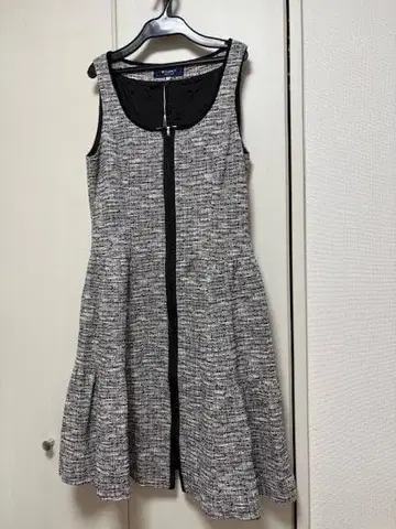 엠즈 그레이시(M'S GRACY) 트위드 점퍼 원피스