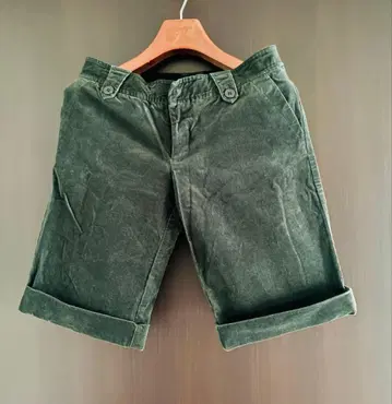 LACOSTE 다크 그린 숏팬츠 42