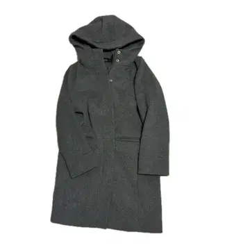 JEANASIS 그레이 롱 코트 체스터 코트 지나시스 코트