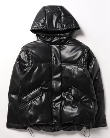 EMODA 후드 부착 다운 자켓