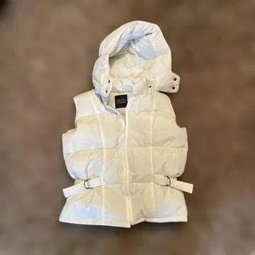 SABUROKU 후드 부착 다운 베스트 M