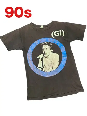 90년대 THE GERMS 저먼스 밴딩 T셔츠 블랙