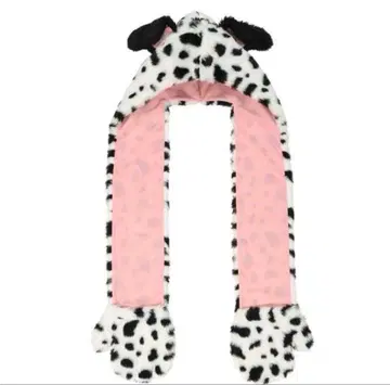 101마리 강아지 디즈니 머플러 캡