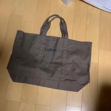 Llbean 토트백 그로서리 토트 거의 미사용