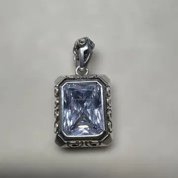 실버 925 큐빅 지르코니아 펜던트