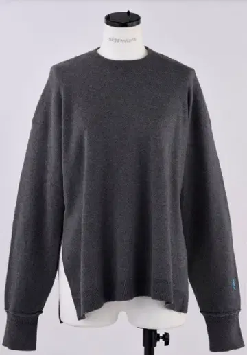 새상품급 나곤스탠스nagonstans 니트 풀오버 그레이