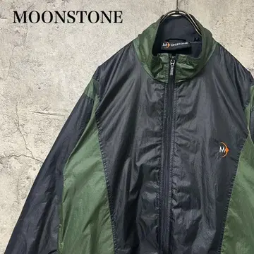 [ 초레어 ] MOONSTONE 나일론 자켓 자수 단종 구제 의류 90s