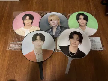 K-POP 아이돌 SEVENTEEN 정한 부채 5장 세트