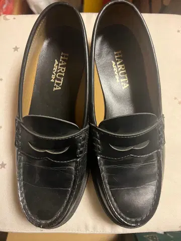 HARUTA 로퍼 블랙 23.5cm