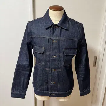 [ 새상품급 ] 사이즈 L A.P.C. 2nd 데님 자켓 아페쎄