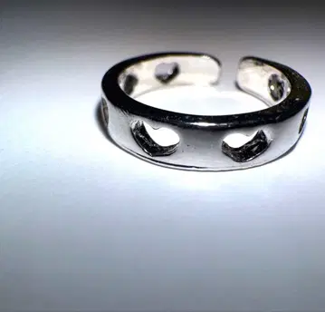 반지 하트 반지 디자인 실버 여성용 핑키링