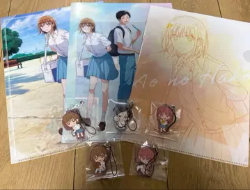 푸른상자 다이토 복권 D상 E상 사슴노 치나 파일 러버 스트랩 8개