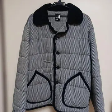 45R 히코리 패딩 자켓 버튼 포함