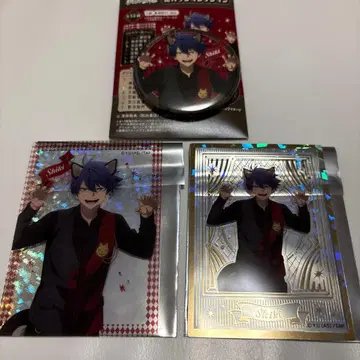 토겐 안키 케모미미 고딕 파티 홀로그램 카드 캔뱃지 이치노세 시키