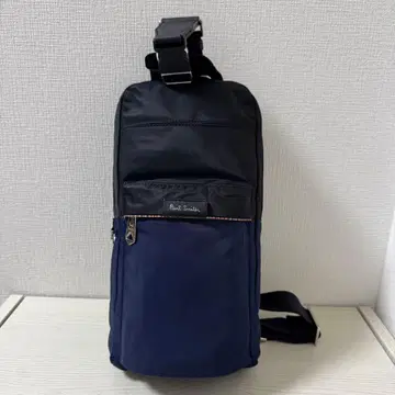 [ 새상품급 ] Paul Smith 폴스미스 바디백 블랙 x 네이비