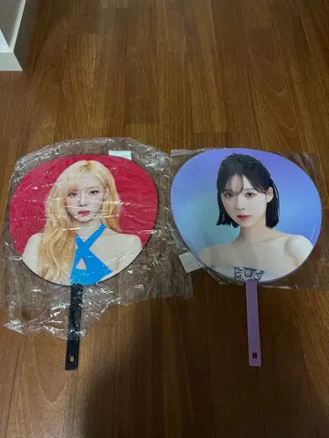 aespa 윈터 K-POP 아이돌 부채 2세트