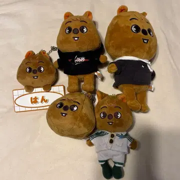 stray kids 한지성 봉제 인형 세트 행크 보드카