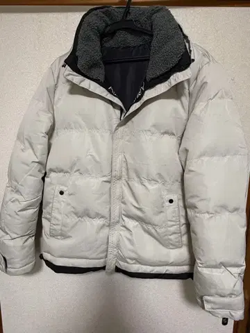 [ 새상품급 ] 남성용 다운 자켓 화이트 화이트