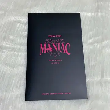 Stray Kids MANIAC 사진 티켓 북